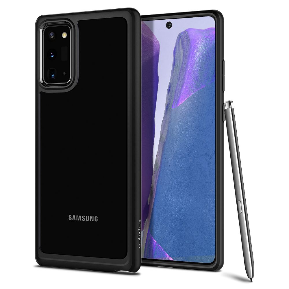 etui Spigen Ultra Hybrid Czarne Samsung Galaxy Note 20