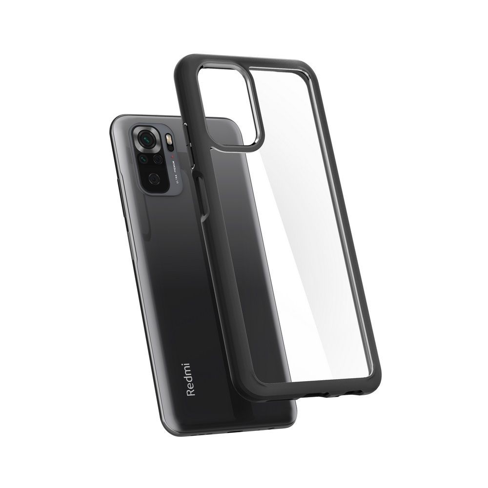 etui Spigen Ultra Hybrid czarne Xiaomi Redmi Note 10 / 3