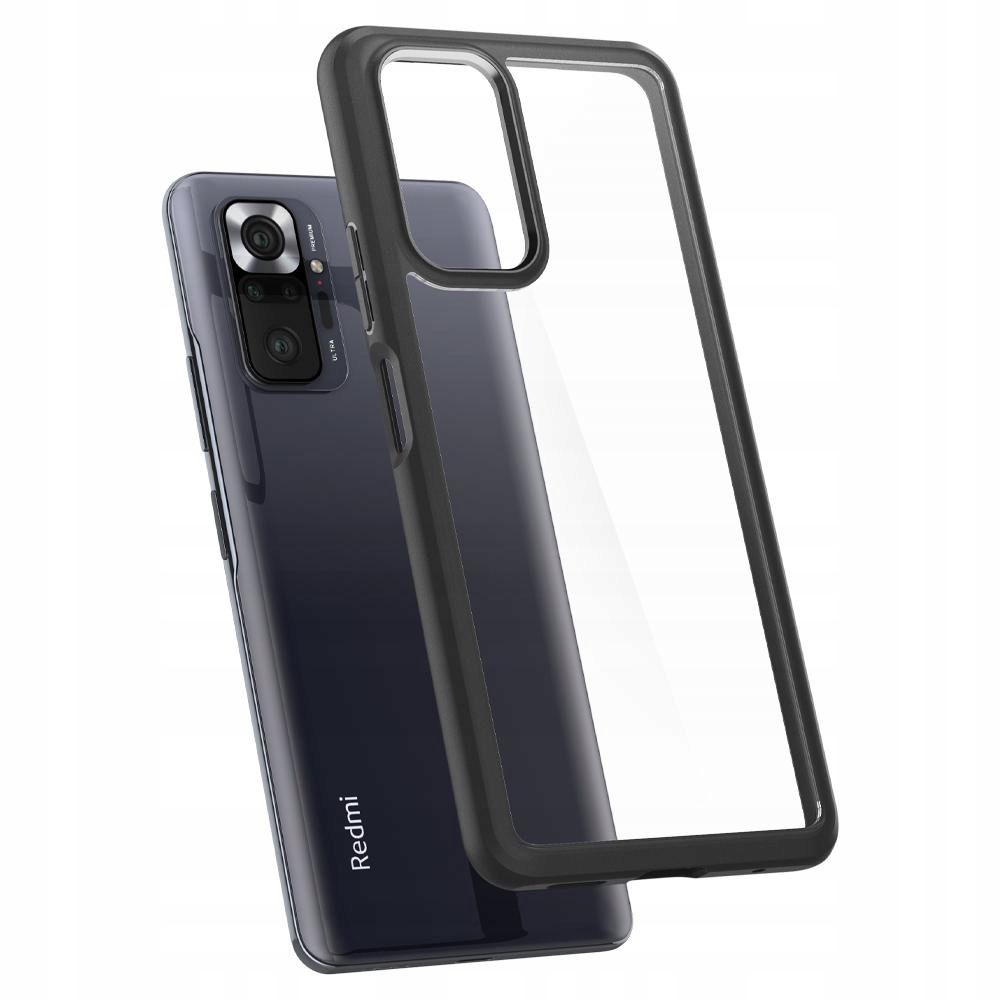 etui Spigen Ultra Hybrid czarne Xiaomi Redmi Note 10 Pro / 5