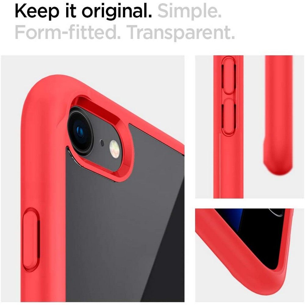 etui Spigen Ultra Hybrid Czerwone Apple iPhone 7 / 2