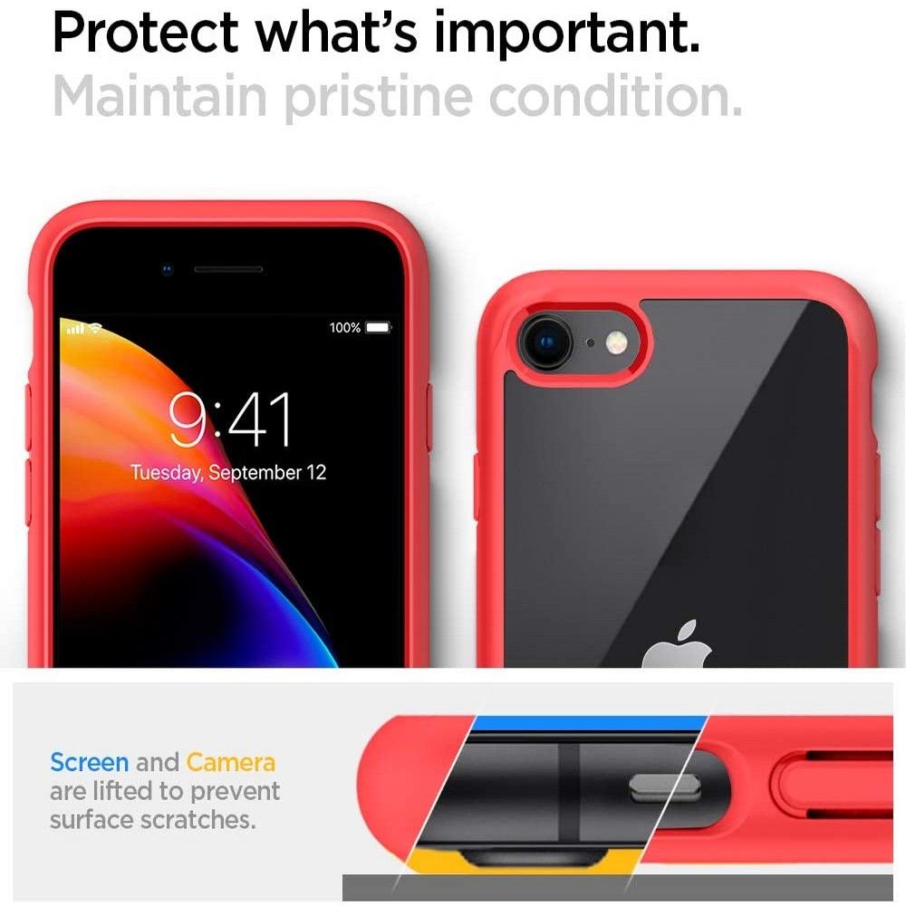 etui Spigen Ultra Hybrid Czerwone Apple iPhone 7 / 6