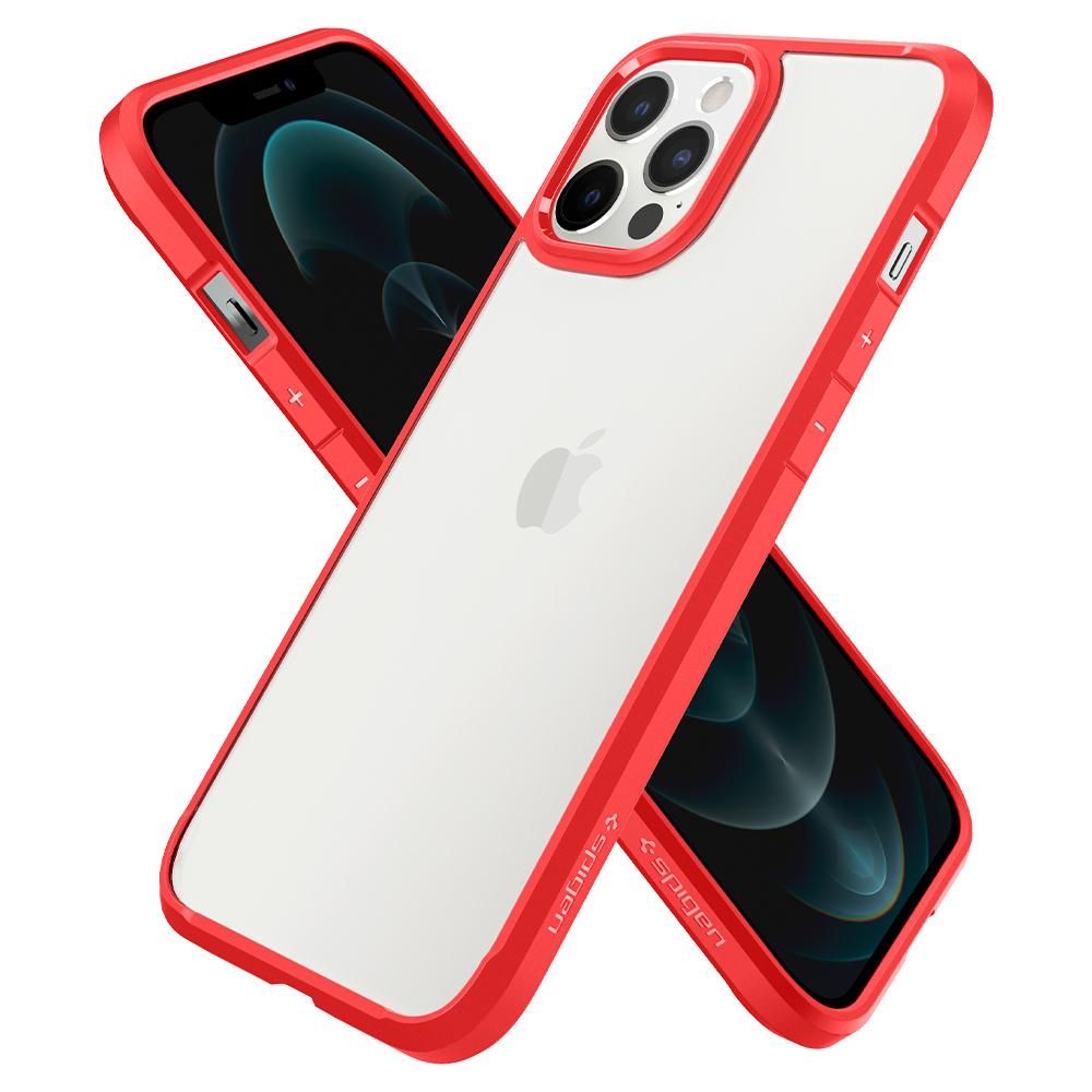 etui Spigen Ultra Hybrid czerwone Apple iPhone 12 / 6