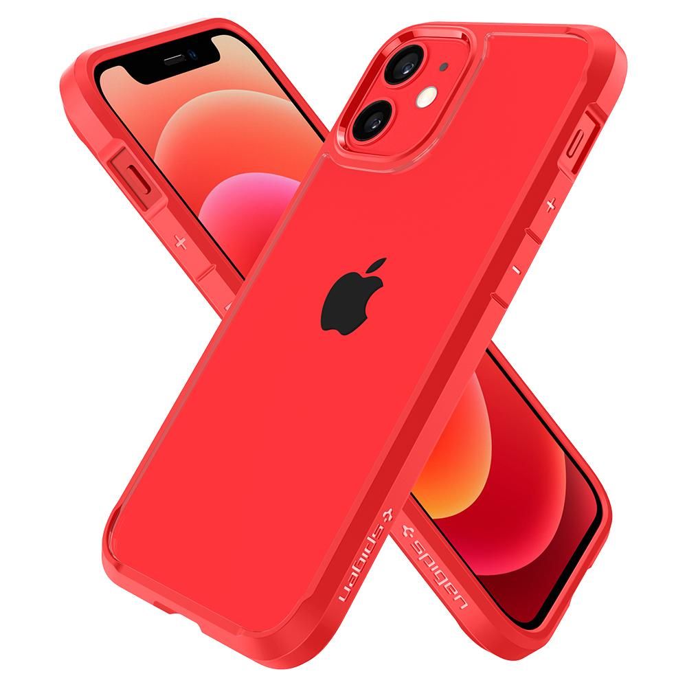 etui Spigen Ultra Hybrid czerwone Apple iPhone 12 Mini / 6