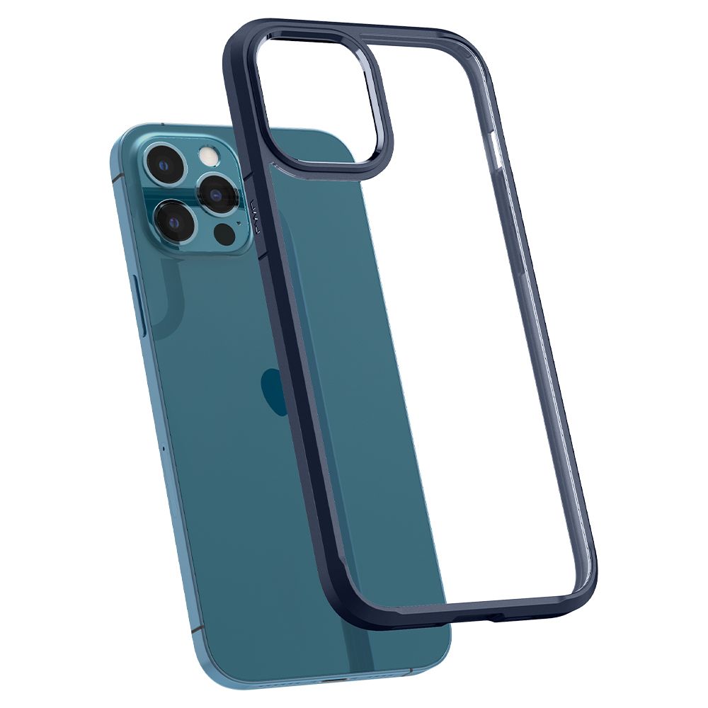 etui Spigen Ultra Hybrid Granatowe Apple iPhone 12 Pro / 5 etui Spigen Ultra Hybrid Granatowe Apple iPhone 12 Pro / 5