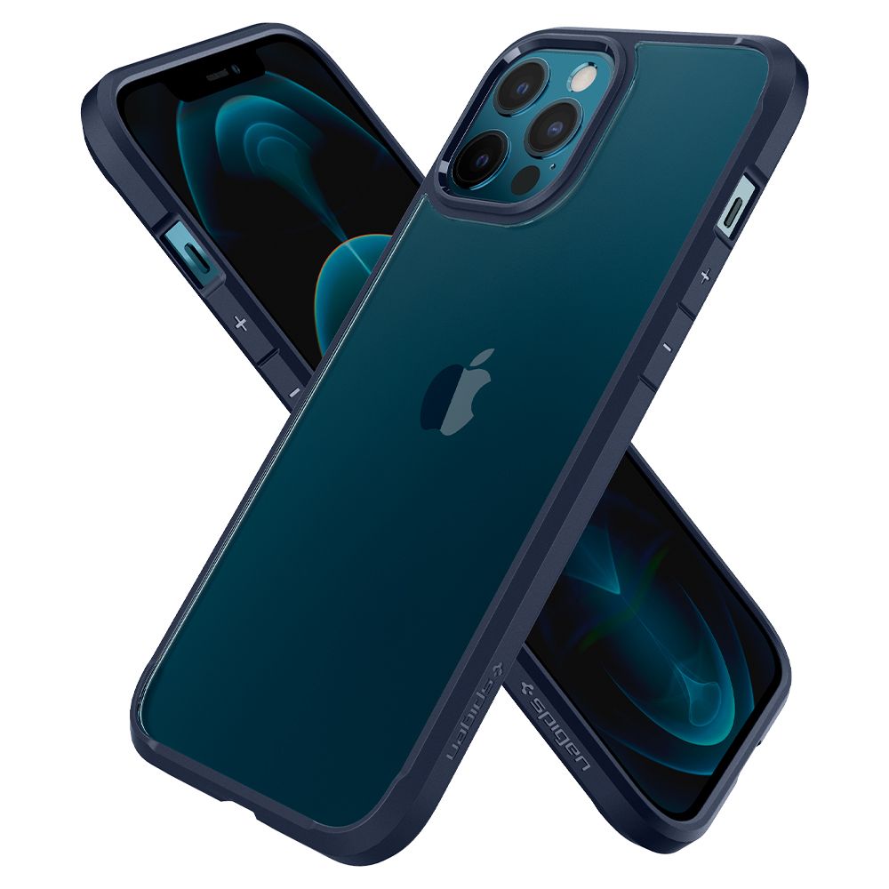 etui Spigen Ultra Hybrid Granatowe Apple iPhone 12 Pro / 6 etui Spigen Ultra Hybrid Granatowe Apple iPhone 12 Pro / 6