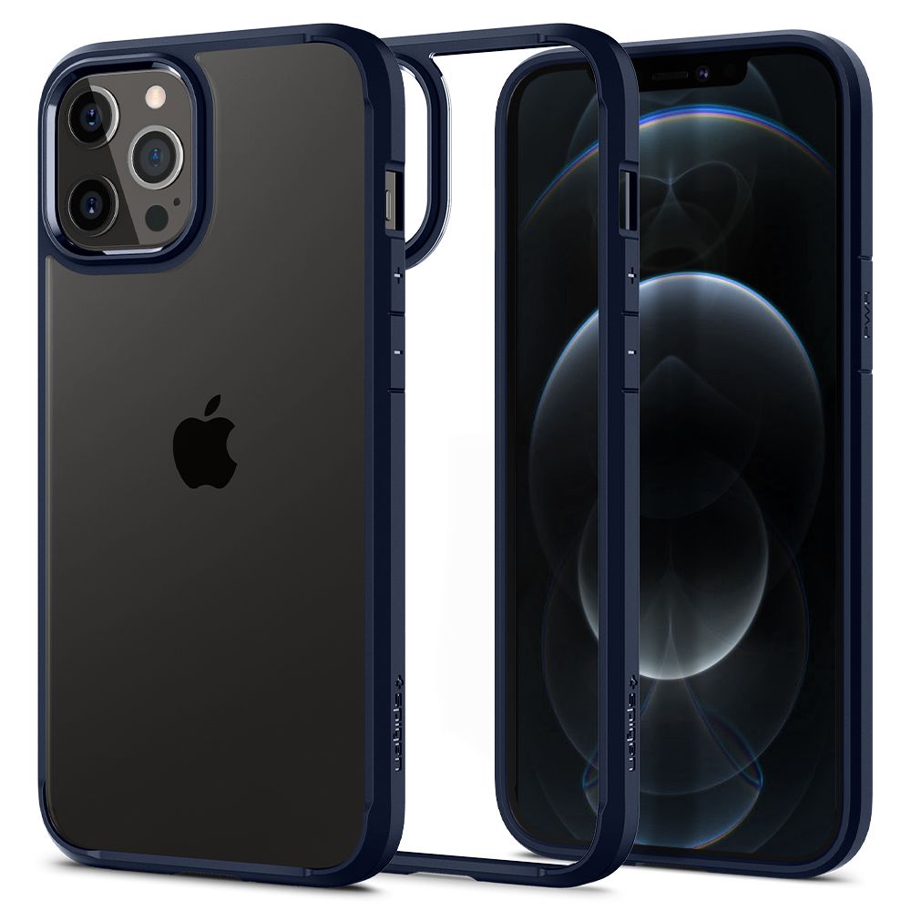 etui Spigen Ultra Hybrid Granatowe Apple iPhone 12 Pro / 7 etui Spigen Ultra Hybrid Granatowe Apple iPhone 12 Pro / 7