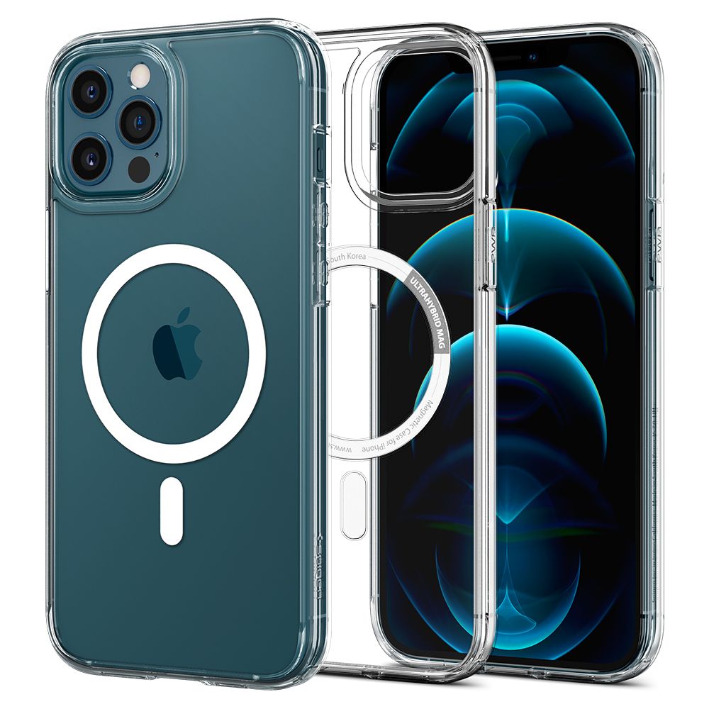 etui Spigen Ultra Hybrid Mag białe Apple iPhone 12 etui Spigen Ultra Hybrid Mag białe Apple iPhone 12