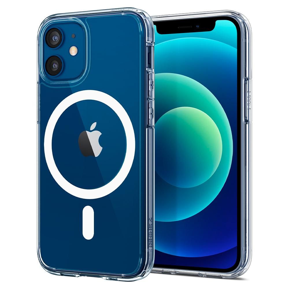 etui Spigen Ultra Hybrid Mag białe Apple iPhone 12 Mini etui Spigen Ultra Hybrid Mag białe Apple iPhone 12 Mini