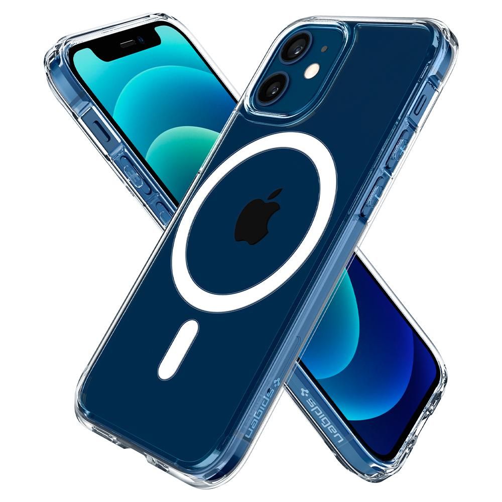 etui Spigen Ultra Hybrid Mag białe Apple iPhone 12 Mini / 7 etui Spigen Ultra Hybrid Mag białe Apple iPhone 12 Mini / 7