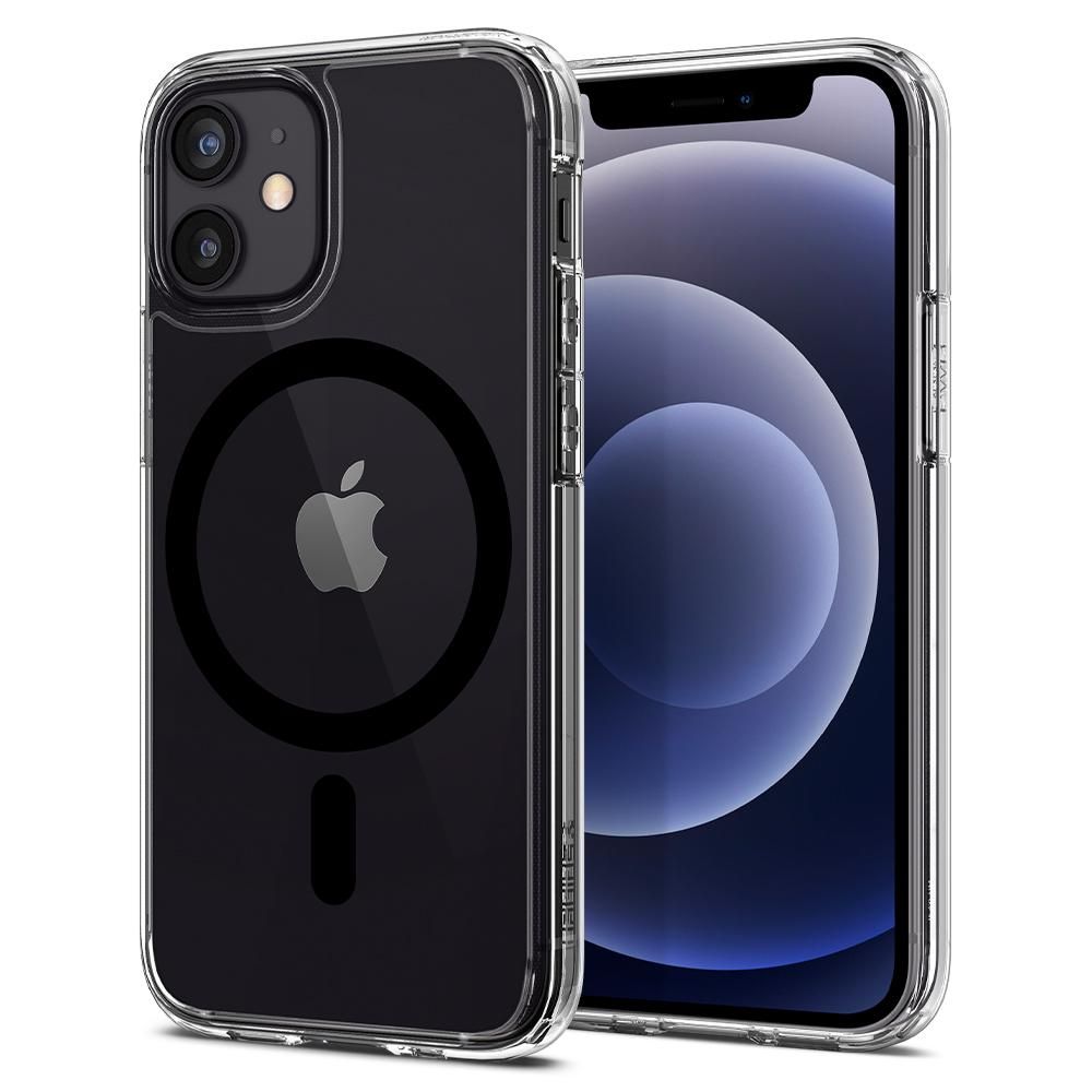 etui Spigen Ultra Hybrid Mag czarne Apple iPhone 12