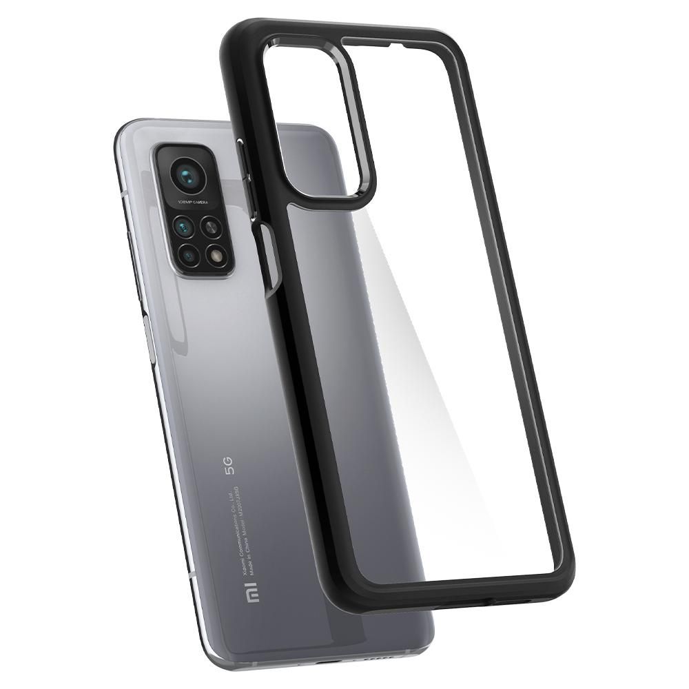 etui Spigen Ultra Hybrid Pro czarne Xiaomi Mi 10T Pro / 6