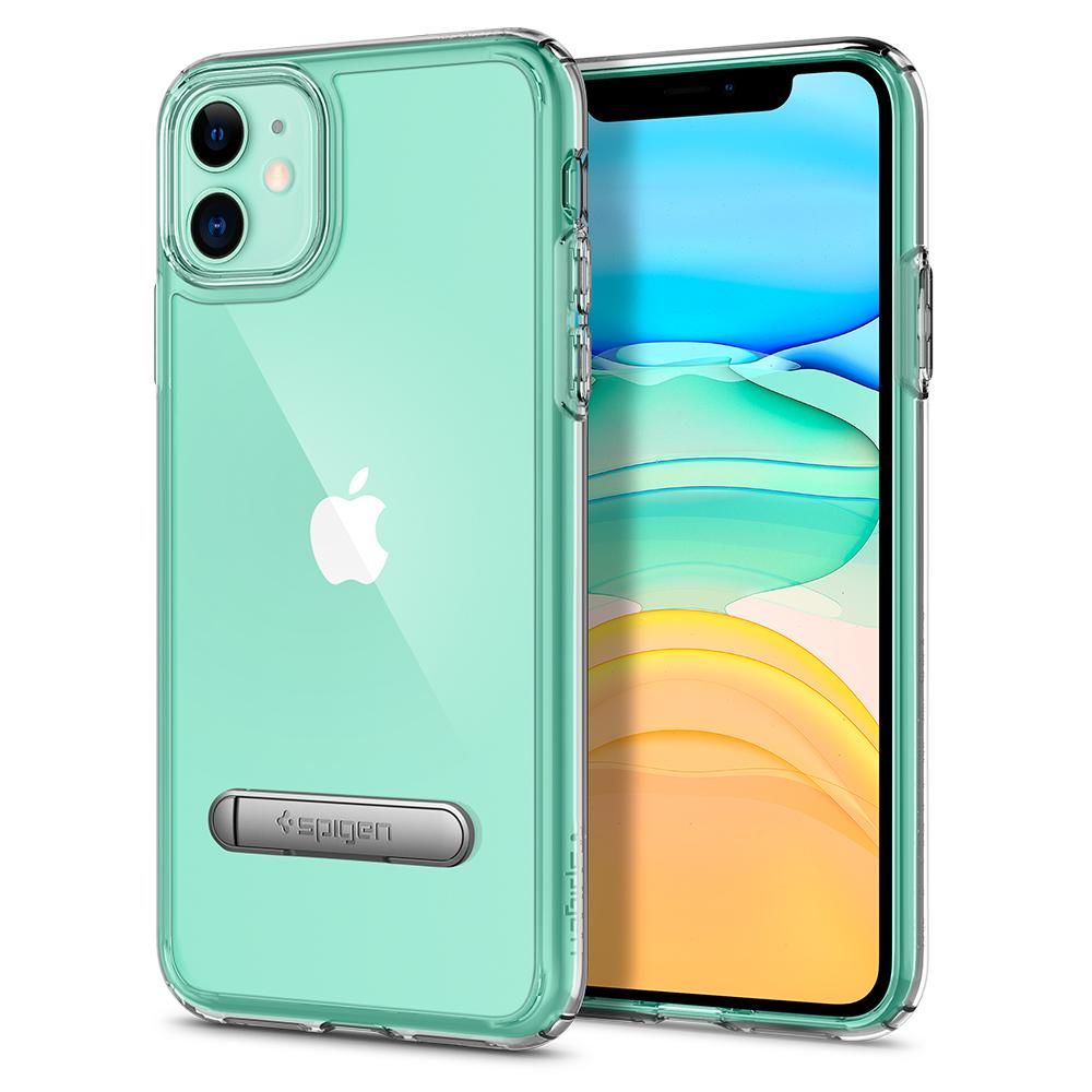 etui Spigen Ultra Hybrid S Crystal Prze�roczyste Apple iPhone 11 / 10