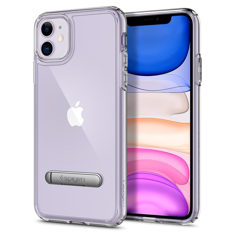 etui Spigen Ultra Hybrid S Crystal Prze�roczyste Apple iPhone 11 / 11