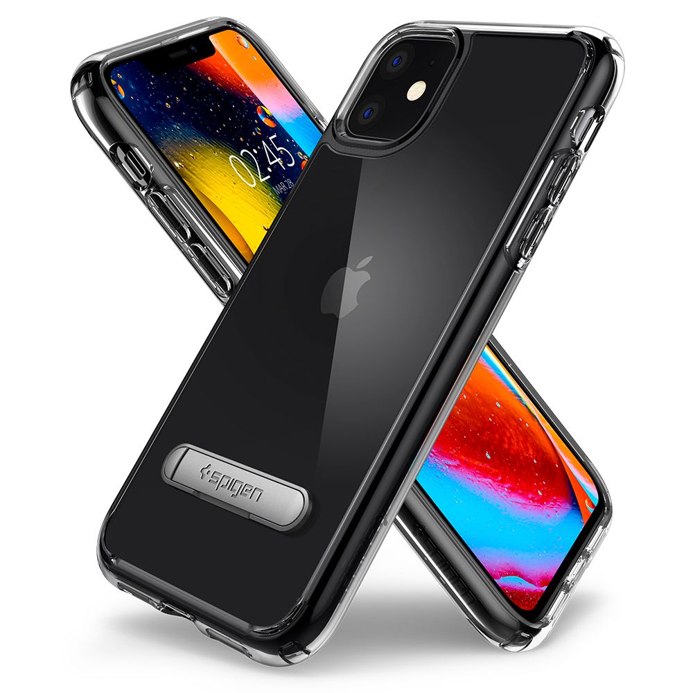 etui Spigen Ultra Hybrid S Crystal Prze�roczyste Apple iPhone 11 / 7