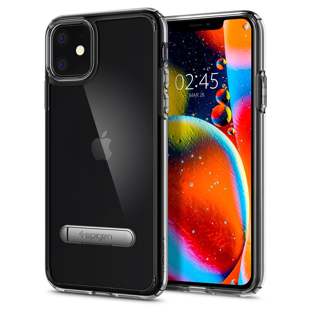 etui Spigen Ultra Hybrid S Crystal Prze�roczyste Apple iPhone 11 / 9