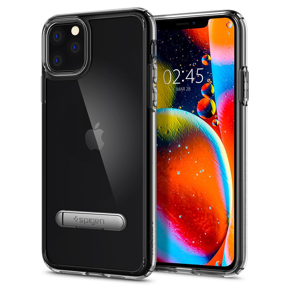 etui Spigen Ultra Hybrid S Crystal Przeźroczyste Apple iPhone 11 Pro / 9 etui Spigen Ultra Hybrid S Crystal Przeźroczyste Apple iPhone 11 Pro / 9