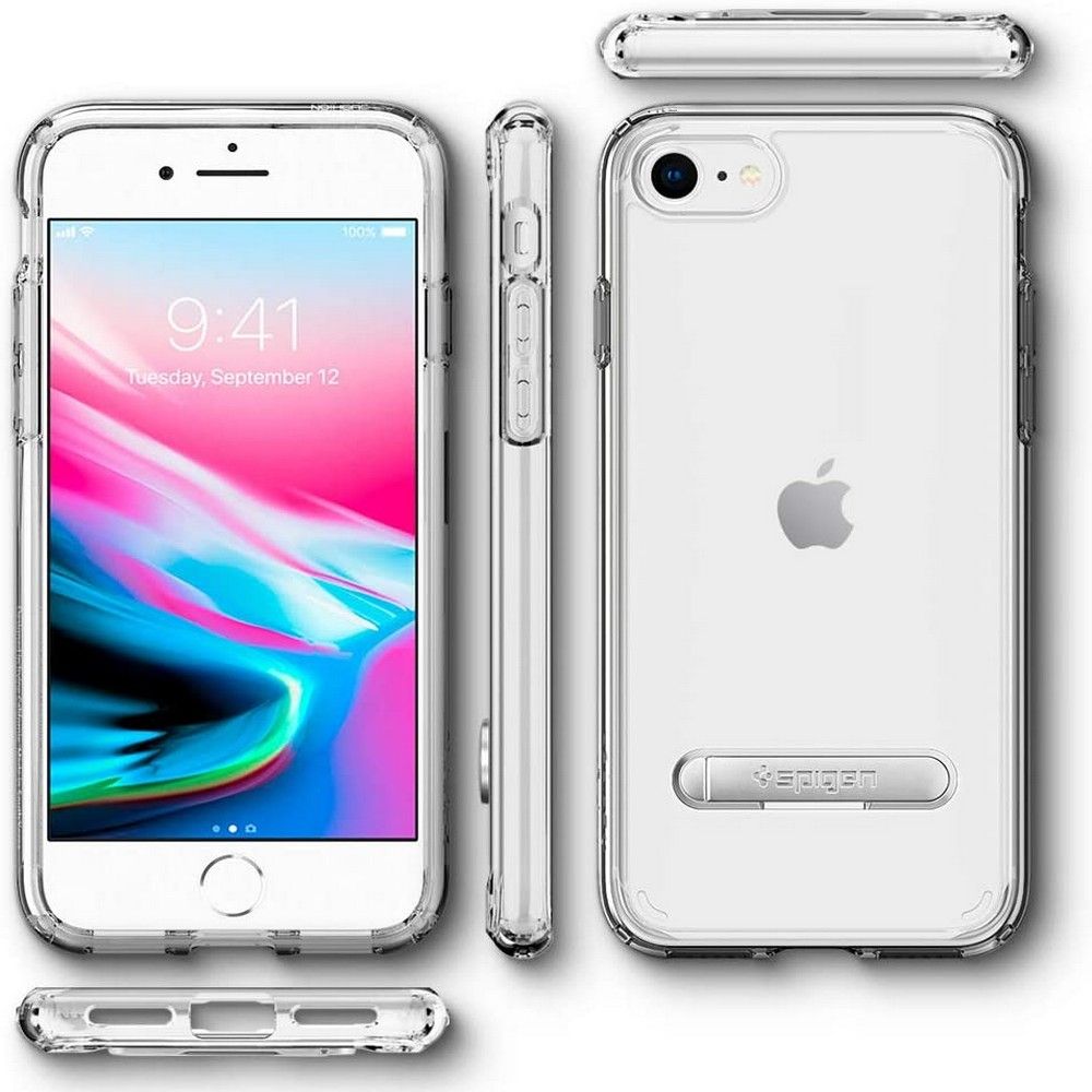 etui Spigen Ultra Hybrid S Crystal Przeźroczyste Apple iPhone 7 / 3 etui Spigen Ultra Hybrid S Crystal Przeźroczyste Apple iPhone 7 / 3