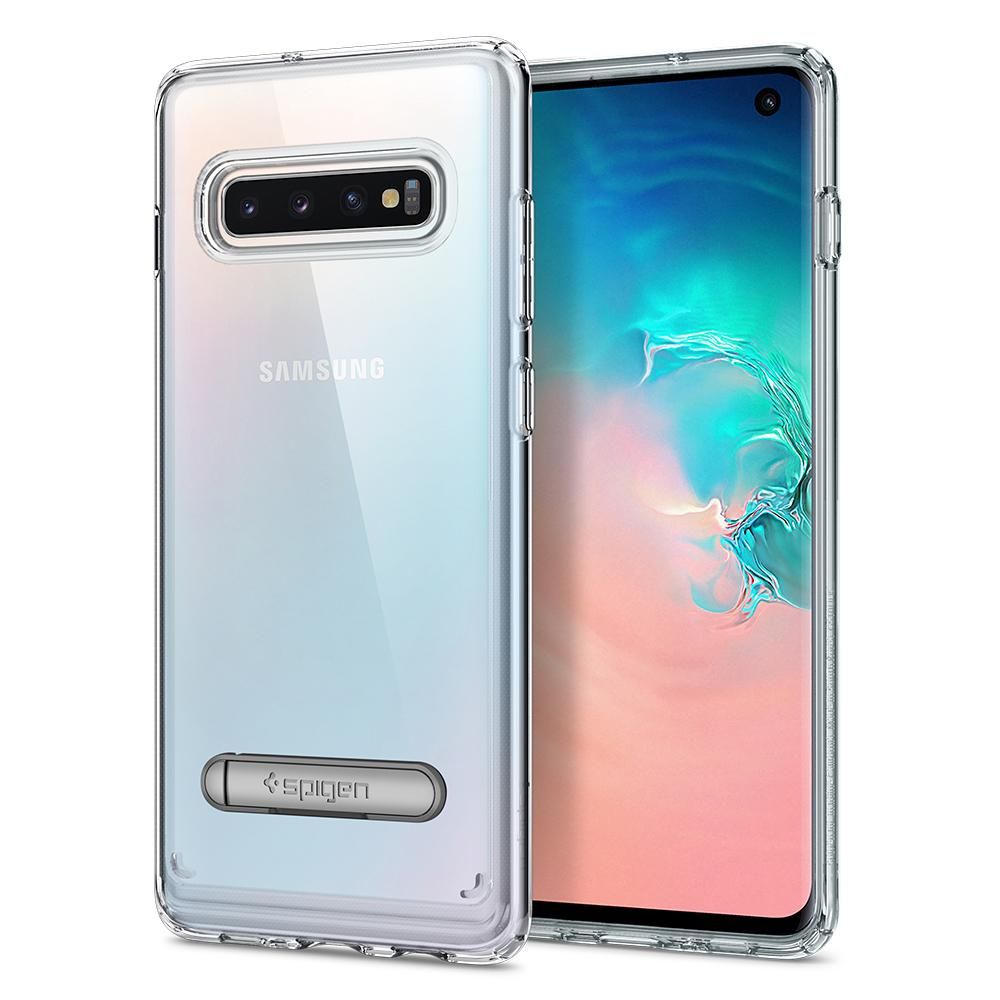etui Spigen Ultra Hybrid S Crystal Prze�roczyste Samsung Galaxy S10