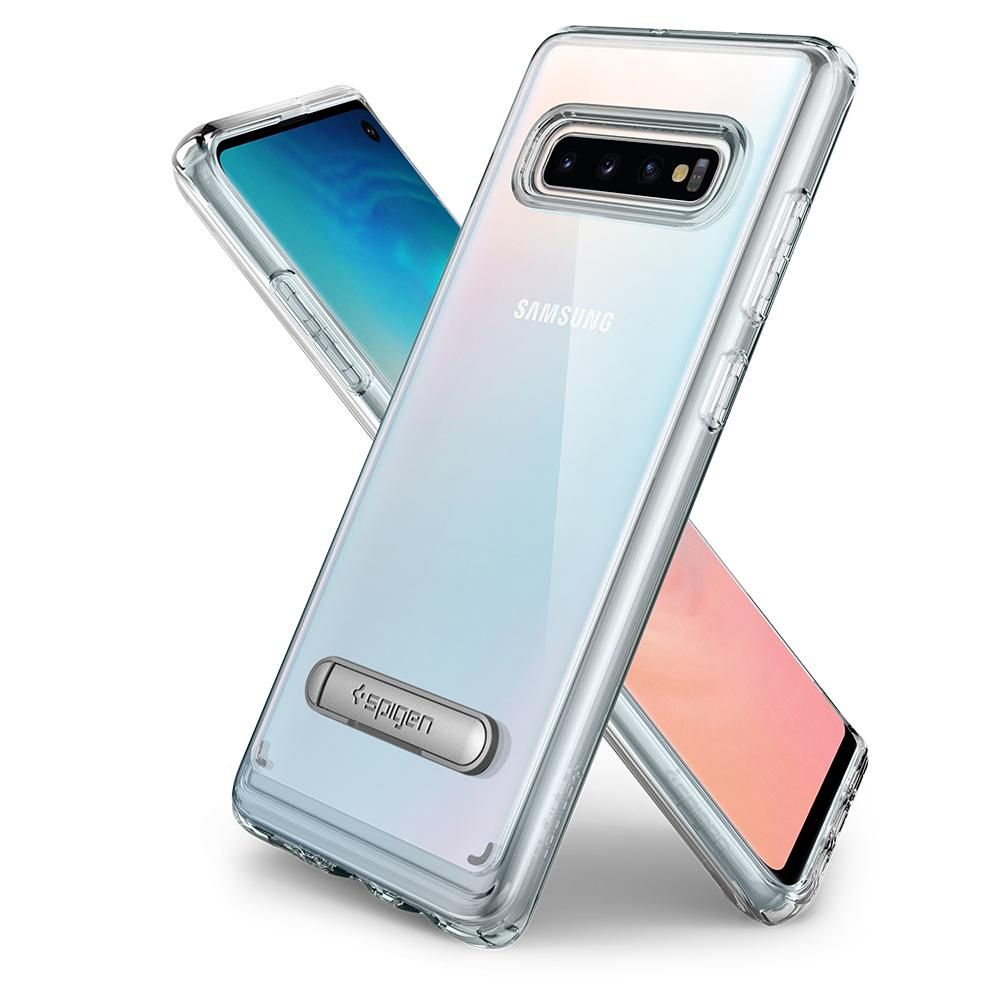 etui Spigen Ultra Hybrid S Crystal Prze�roczyste Samsung Galaxy S10 / 3