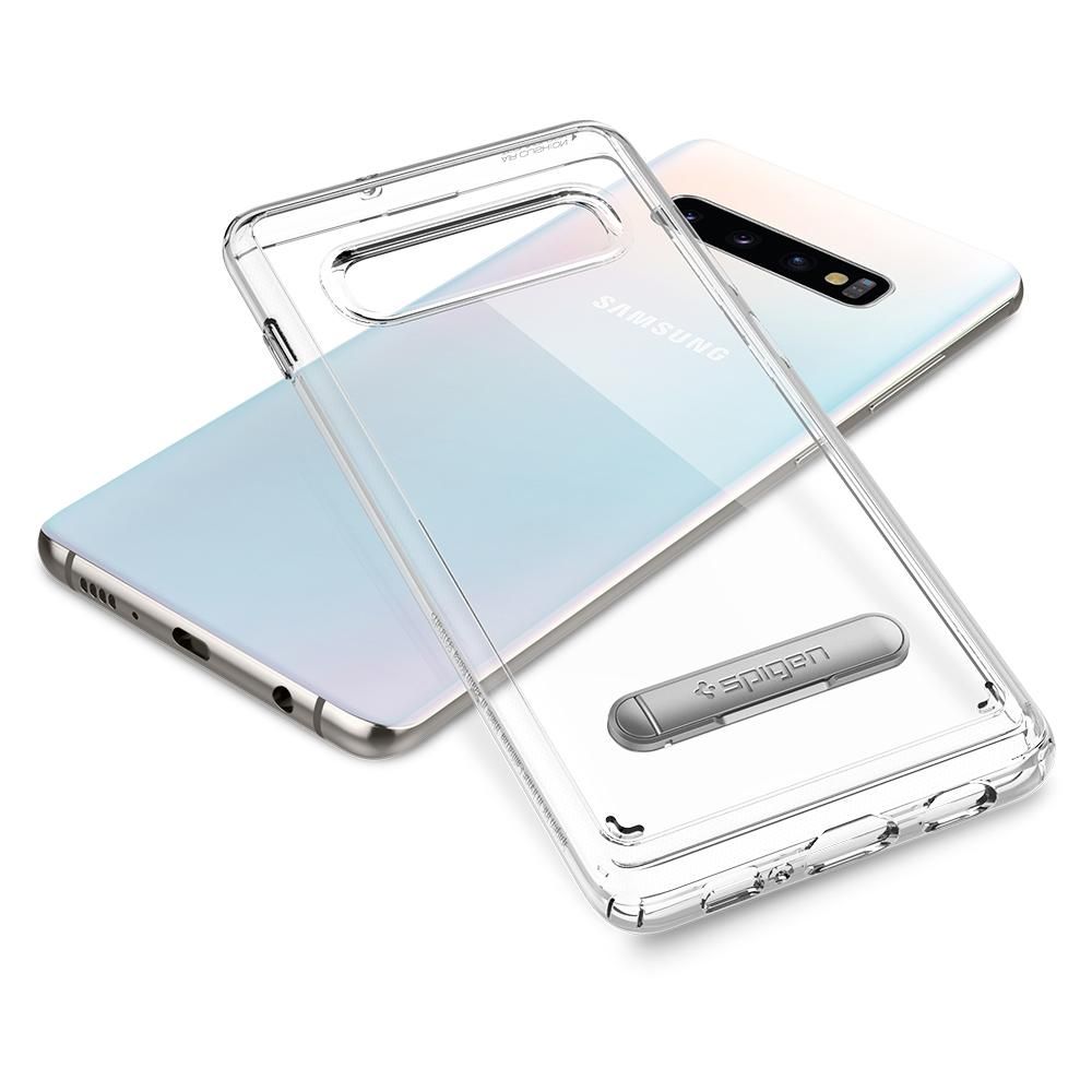 etui Spigen Ultra Hybrid S Crystal Prze�roczyste Samsung Galaxy S10 / 5