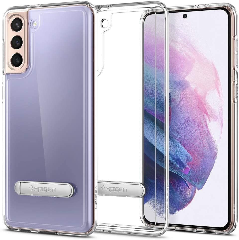 etui Spigen Ultra Hybrid S Crystal Prze�roczyste Samsung s21 Plus