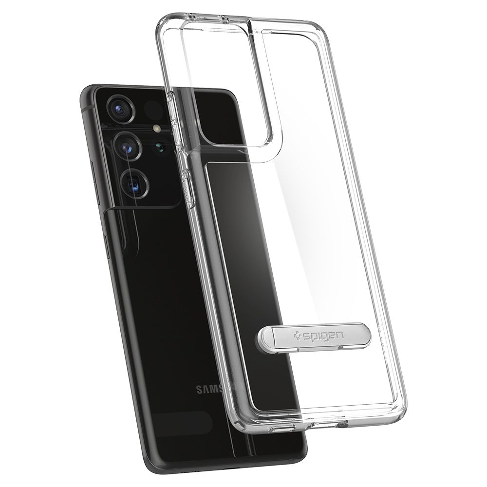 etui Spigen Ultra Hybrid S Crystal przeroczyste Samsung s21 Ultra / 6