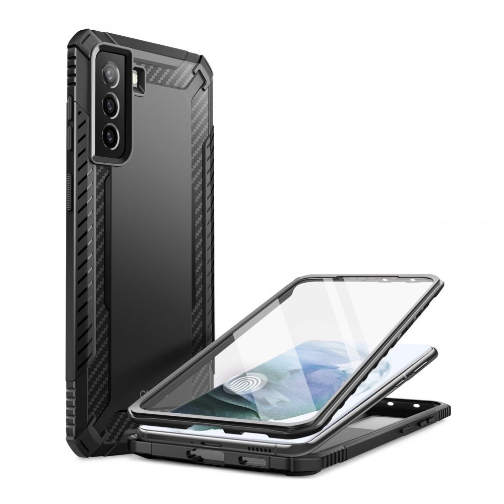 etui Supcase Clayco Xenon czarne Samsung s21