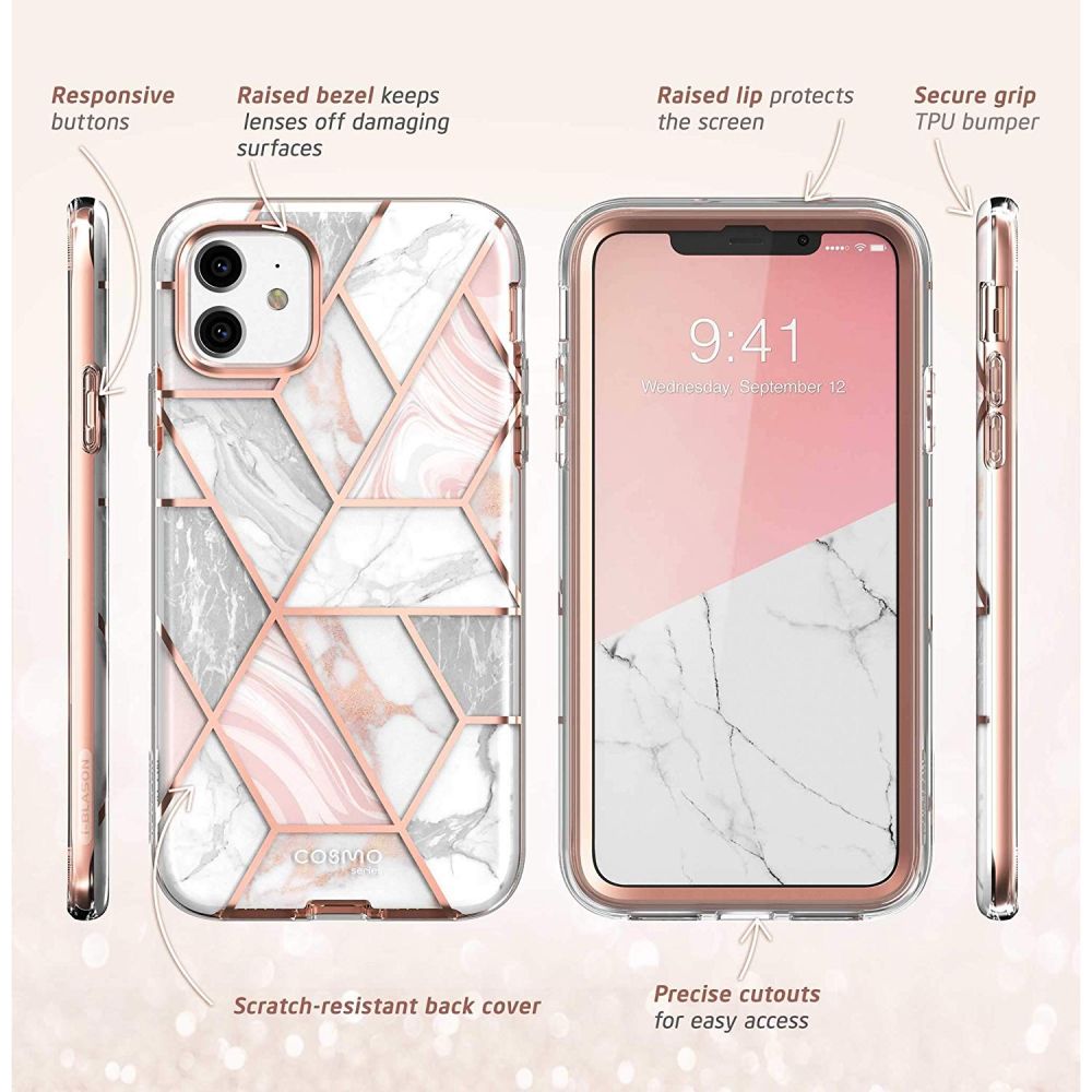 etui Supcase Cosmo Marble Apple iPhone 11 / 6