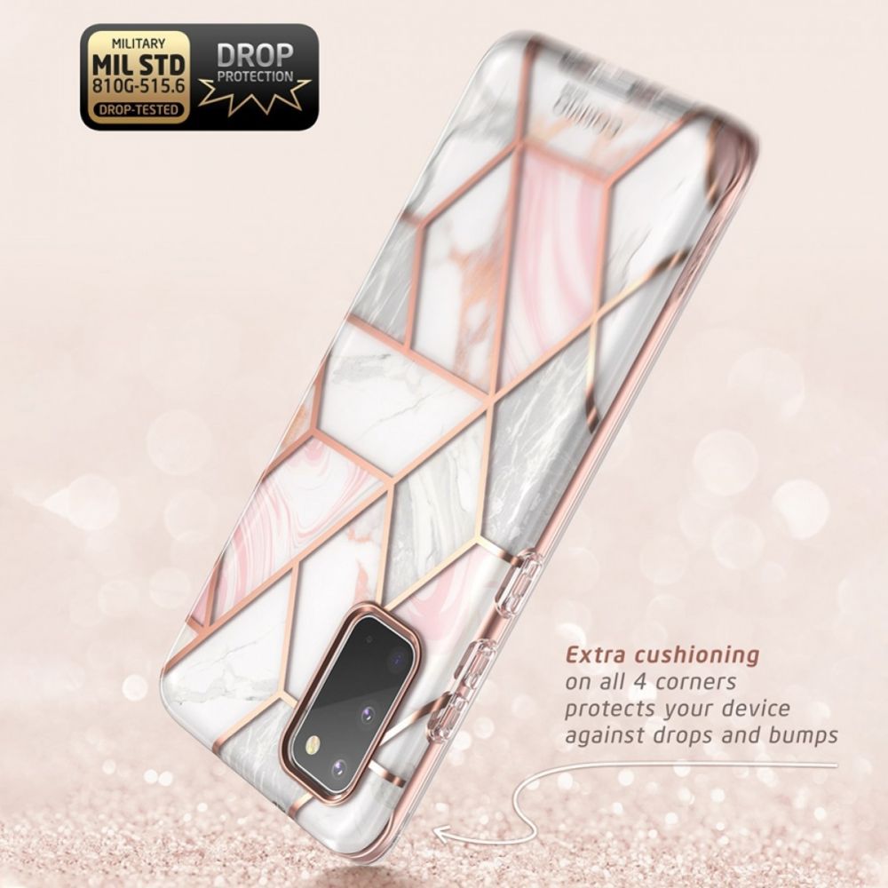 etui Supcase Cosmo Marble Samsung Galaxy S20 / 5