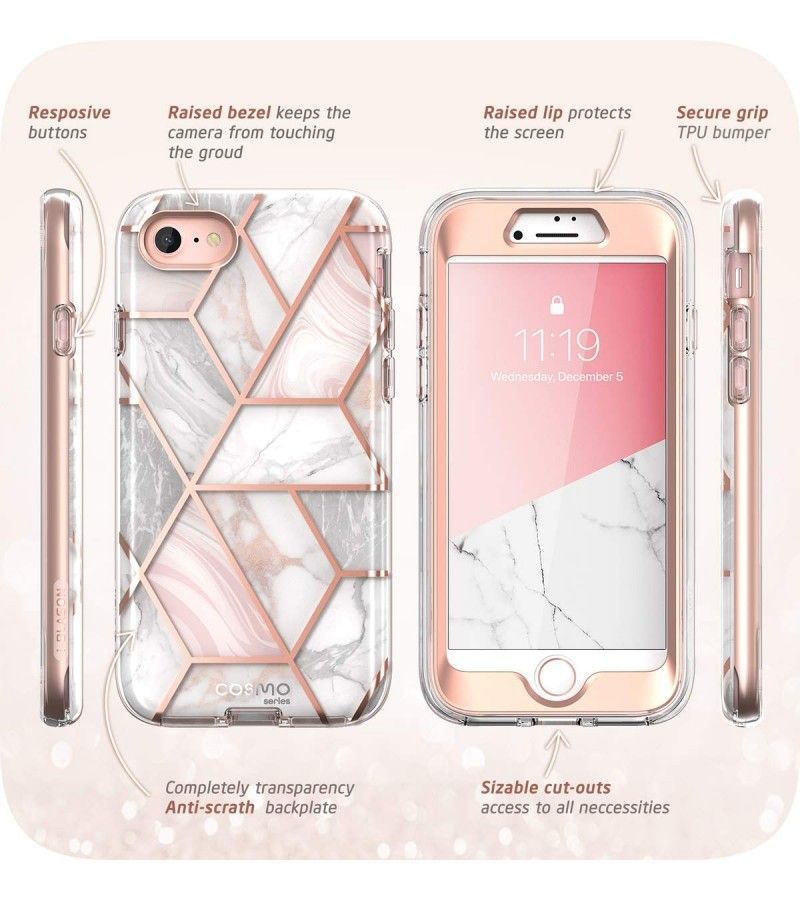 etui Supcase Cosmo Marble Apple iPhone 7 / 5