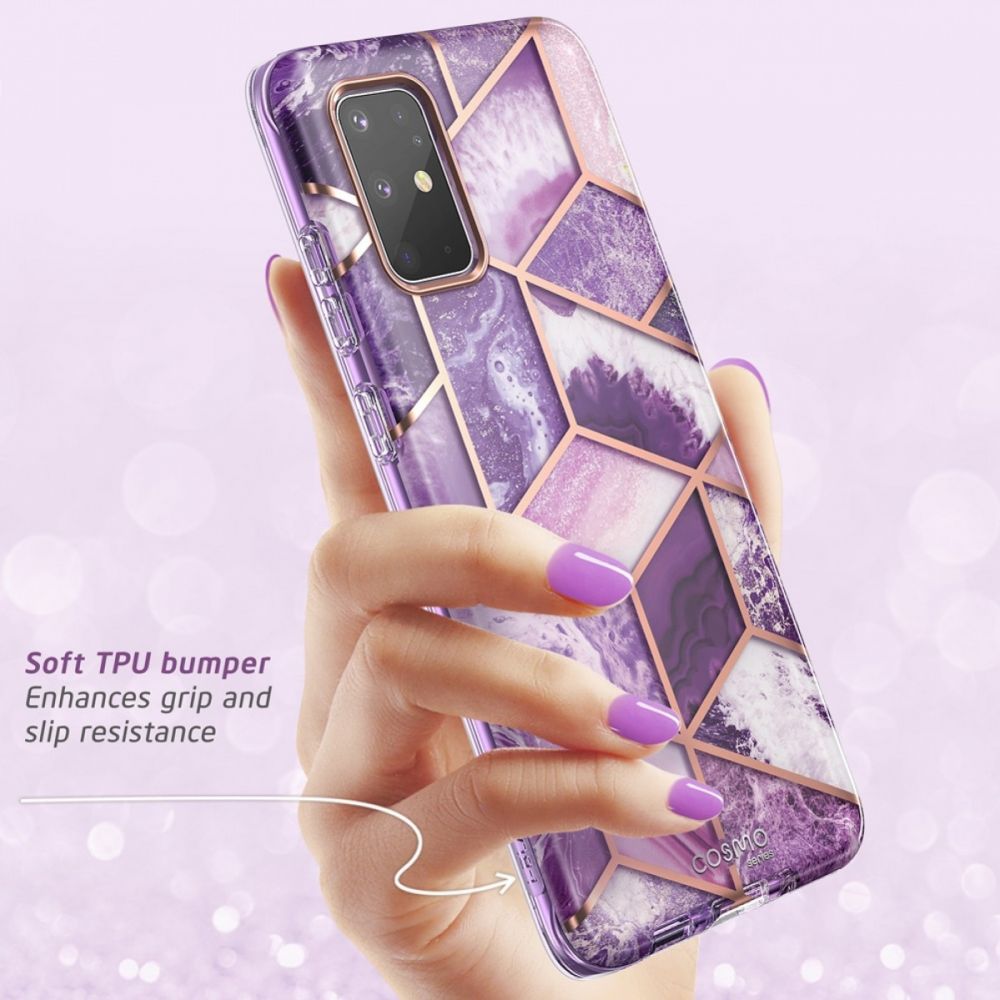 etui Supcase Cosmo Purple Samsung Galaxy S20 Plus / 4 etui Supcase Cosmo Purple Samsung Galaxy S20 Plus / 4