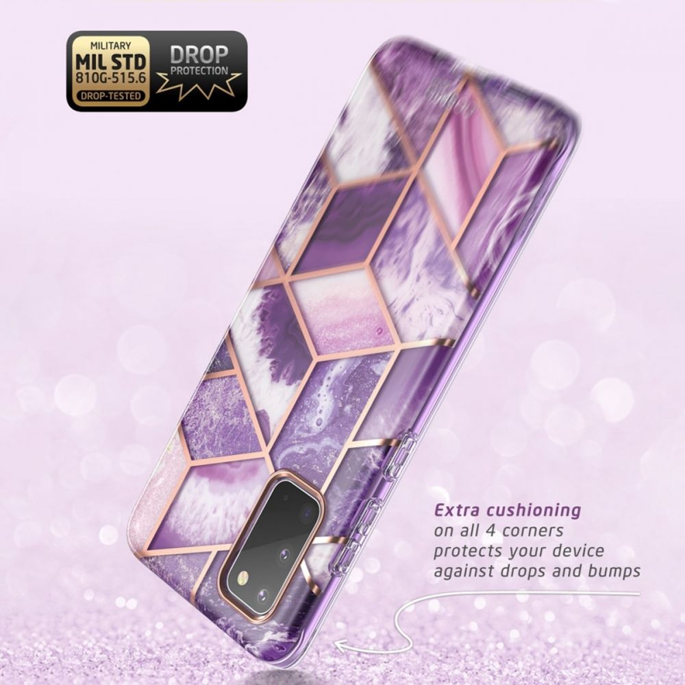 etui Supcase Cosmo Purple Samsung Galaxy S20 / 5