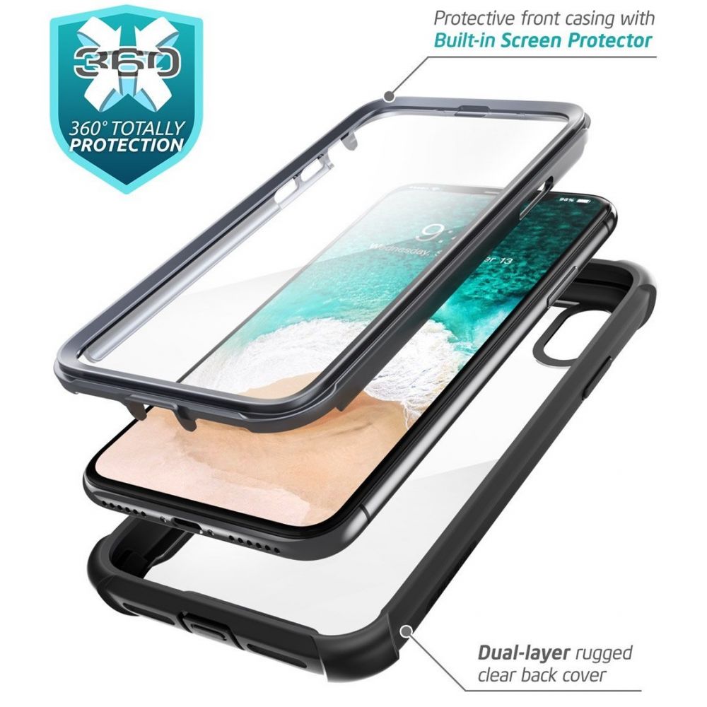 etui Supcase IBLSN Ares Czarne Apple iPhone X / 7 etui Supcase IBLSN Ares Czarne Apple iPhone X / 7