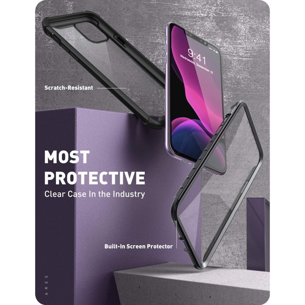 etui Supcase IBLSN Ares Czarne Apple iPhone 11 / 2