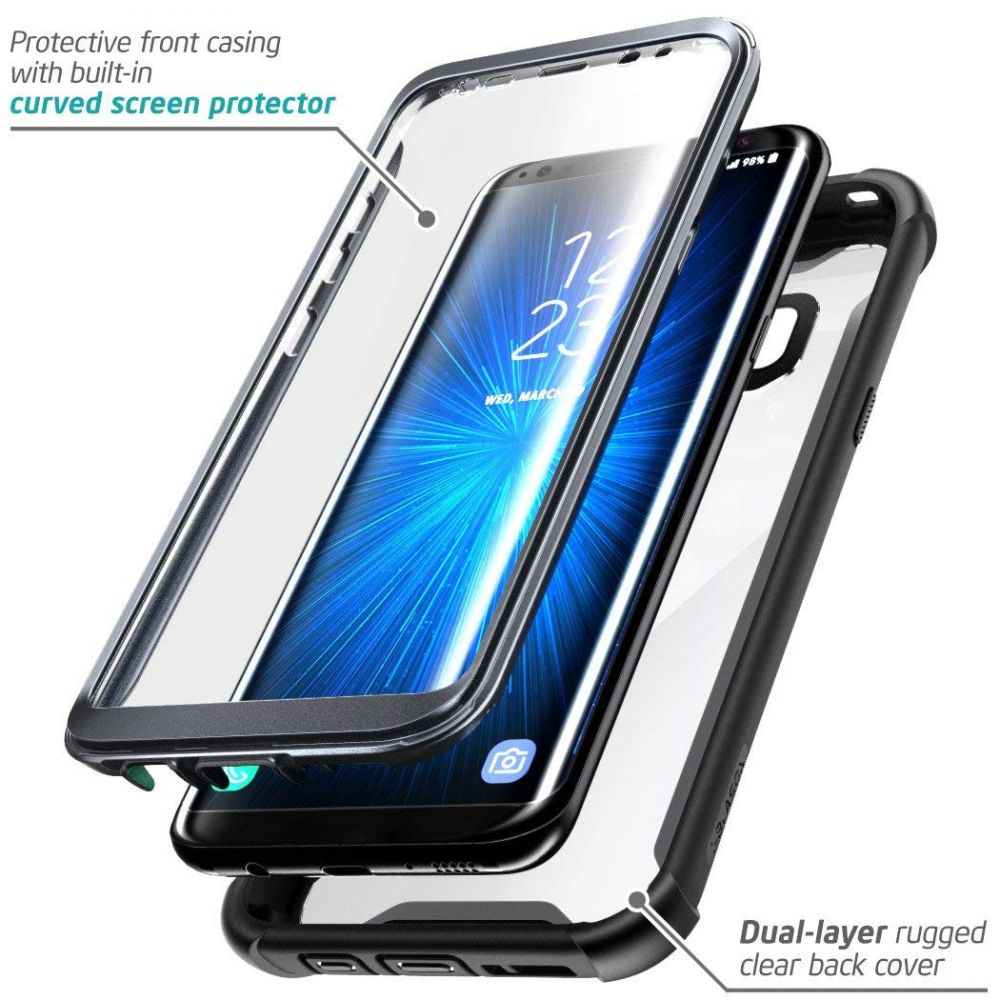 etui Supcase IBLSN Ares Czarne Samsung Galaxy S8 / 2
