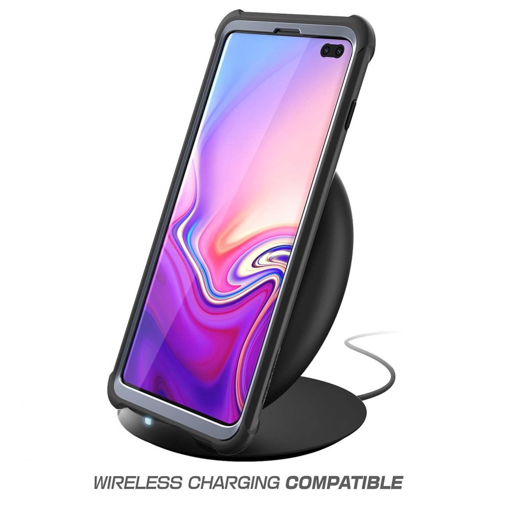 etui Supcase IBLSN Ares Czarne Samsung Galaxy S10 Plus / 6