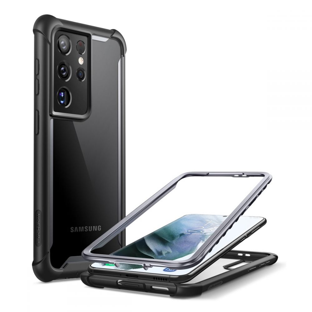 etui Supcase IBLSN Ares czarne Samsung s21 Ultra