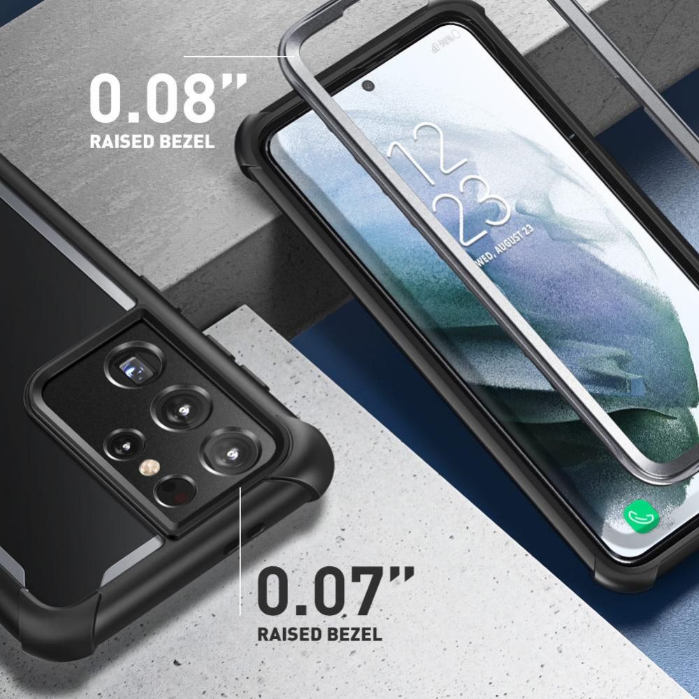 etui Supcase IBLSN Ares czarne Samsung s21 Ultra / 5