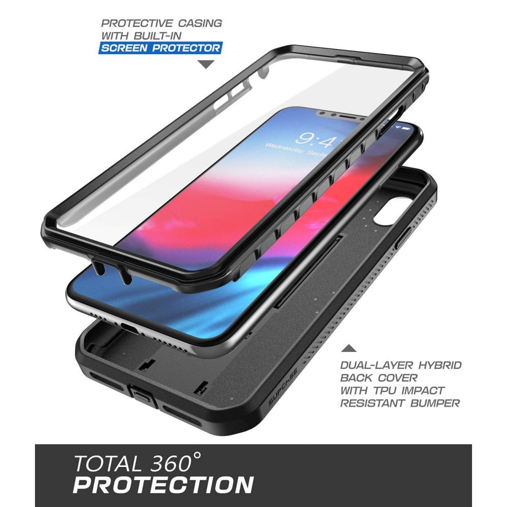 etui Supcase  Unicorn Beetle Pro Czarne Apple iPhone XR / 4