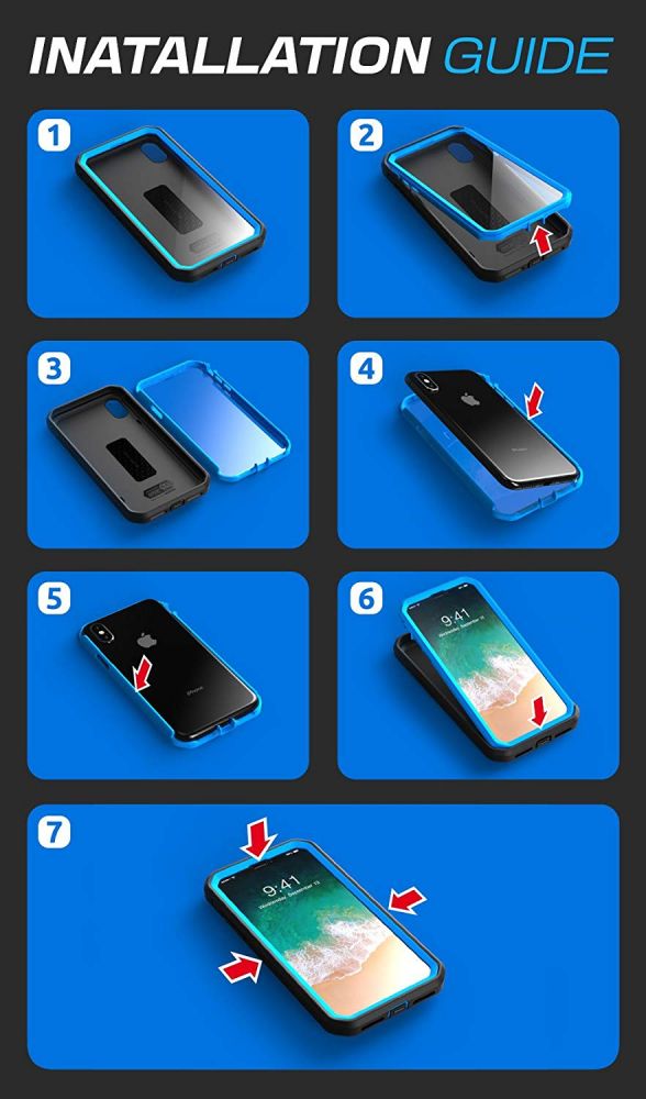 etui Supcase Unicorn Beetle Pro Czarne Apple iPhone X / 8 etui Supcase Unicorn Beetle Pro Czarne Apple iPhone X / 8