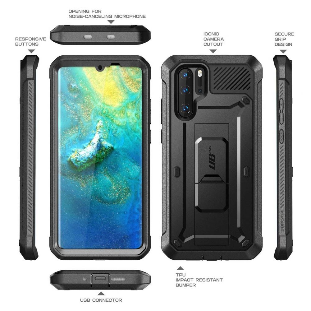 etui Supcase Unicorn Beetle Pro Czarne Huawei P30 Pro / 4 etui Supcase Unicorn Beetle Pro Czarne Huawei P30 Pro / 4