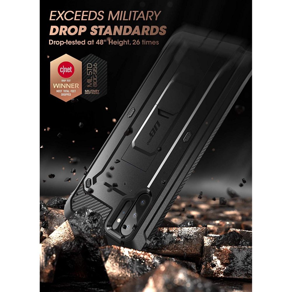 etui Supcase  Unicorn Beetle Pro Czarne Samsung Galaxy Note 10 Plus / 3