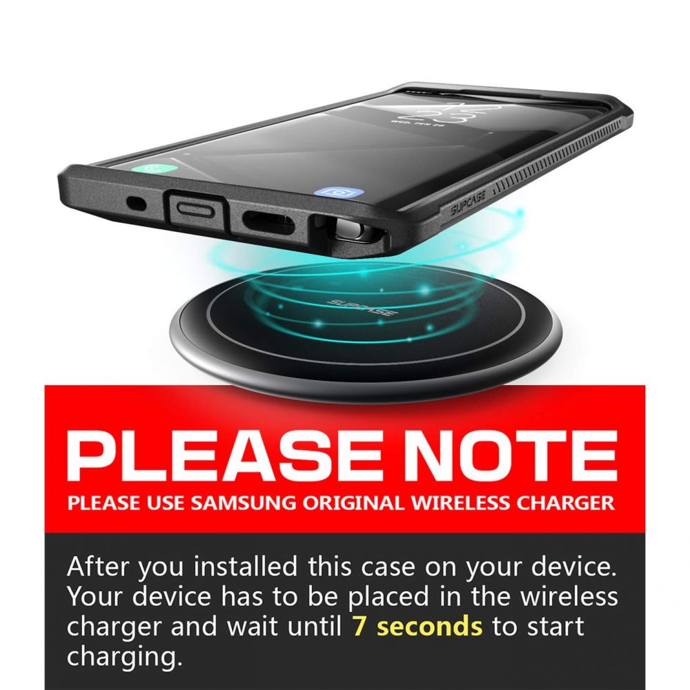 etui Supcase  Unicorn Beetle Pro Czarne Samsung Galaxy Note 10 Plus / 6