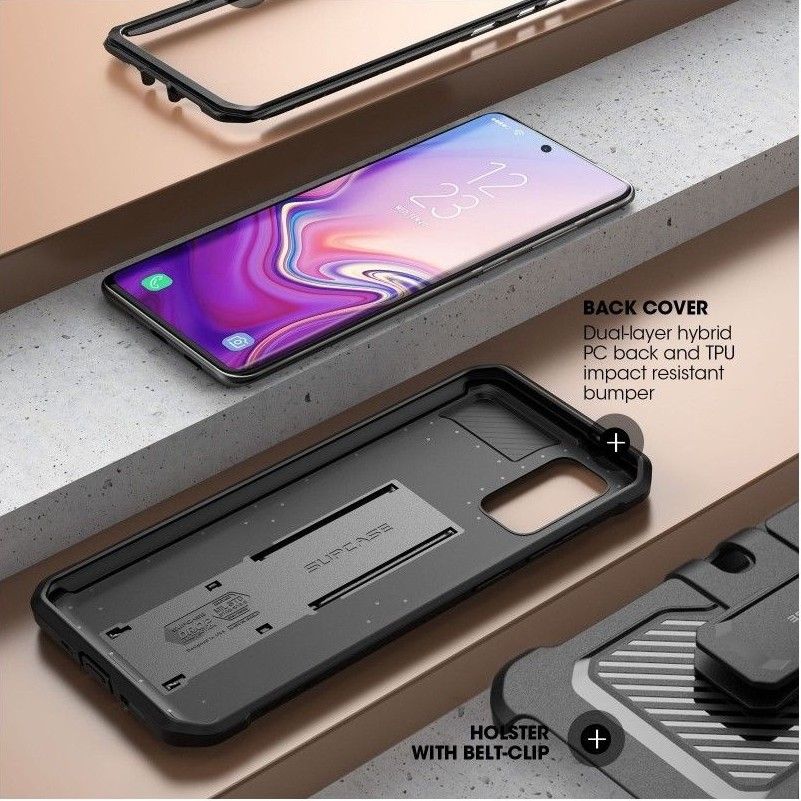 etui Supcase Unicorn Beetle Pro Czarne Samsung Galaxy S20 / 4