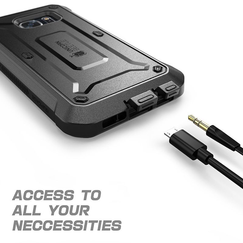 etui Supcase Unicorn Beetle Pro Czarne Samsung Galaxy S7 / 6