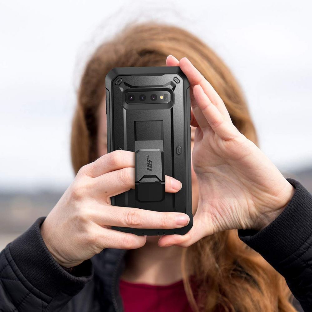 etui Supcase Unicorn Beetle Pro Czarne Samsung Galaxy S10 / 8