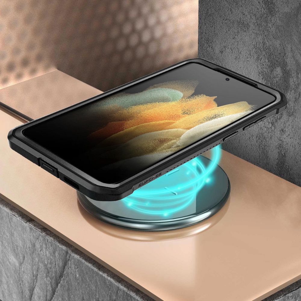 etui Supcase Unicorn Beetle Pro czarne Samsung s21 Ultra / 7