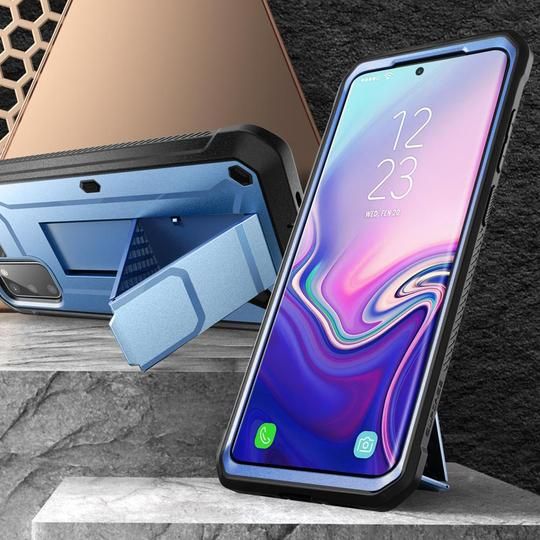 etui Supcase Unicorn Beetle Pro Niebieskie Samsung Galaxy S20 / 2