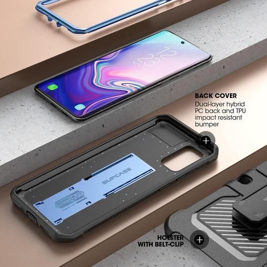 etui Supcase Unicorn Beetle Pro Niebieskie Samsung Galaxy S20 / 3