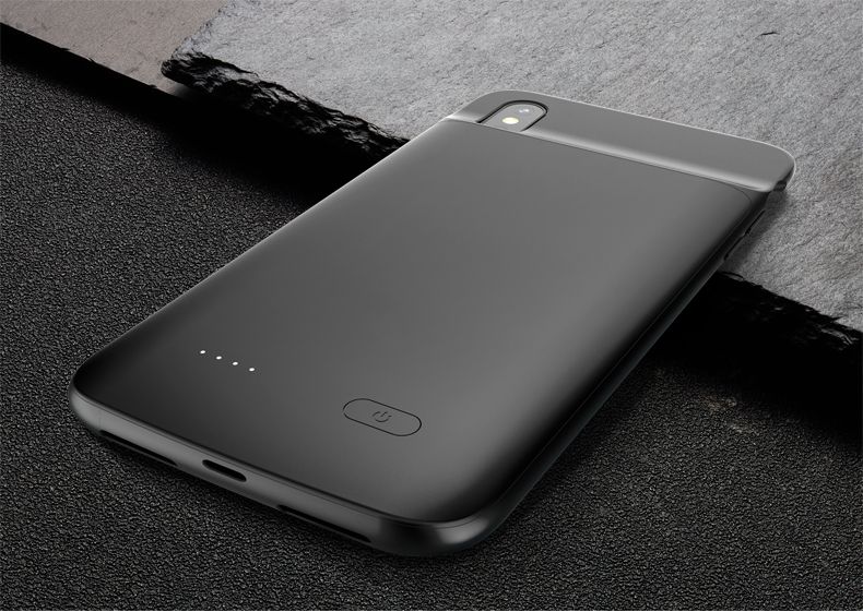 etui Tech-protect Battery Pack 4100mah Czarne Apple iPhone X / 10